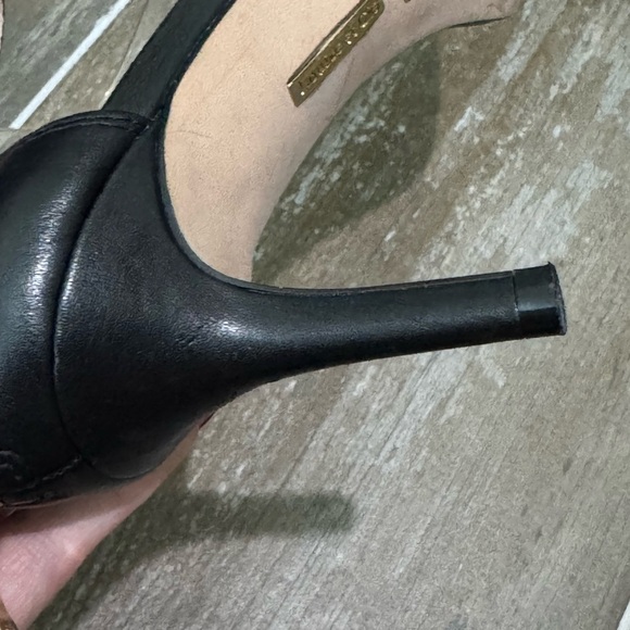 Louise et Cie Black Ankle Strap Heels - Picture 6 of 10